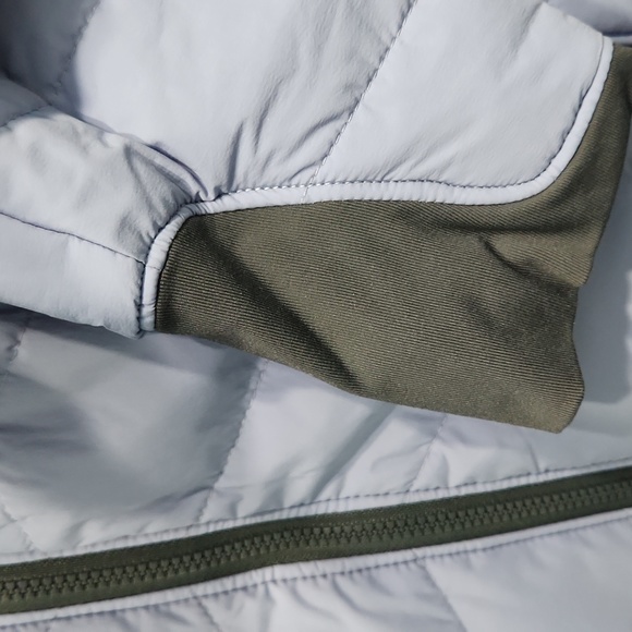 NWT Eddie Bauer Ignitelite Reversible Hooded Jacket Dusty Blue Gray First Ascent - Picture 5 of 15